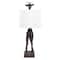 Hello Honey® 28" Bronze Giraffe Table Lamp with Linen Shade
